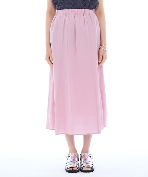 INDIVI ひざ下フレアスカート INDIVI スカート タンブラーフレアスカート : ZOZOTOWN Yahoo!店