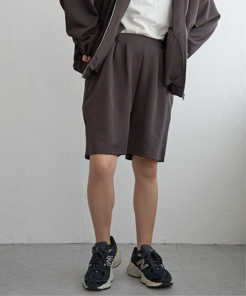 notch. ハーフパンツ スラックス パンツ ジャージハーフパンツ