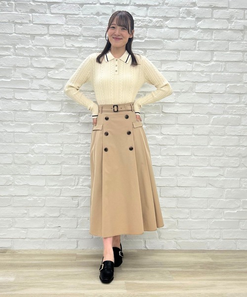 31 Sons de mode（トランテアン ソン ドゥ モード） スカート 2025秋冬