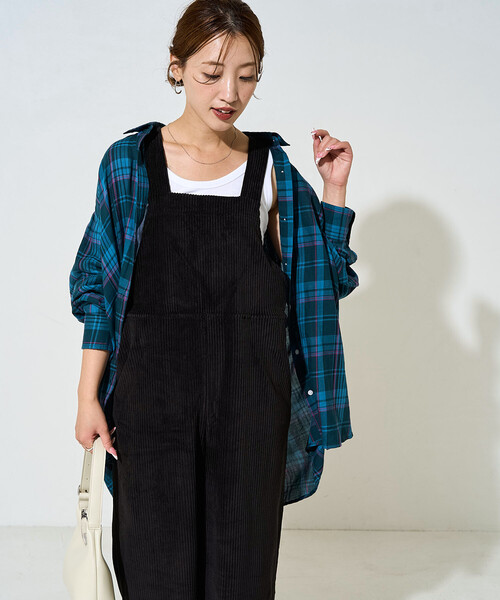 サロペット オーバーオール 限定展開　カット コーデュロイ サロペット レディース | FREAK'S STORE | 19