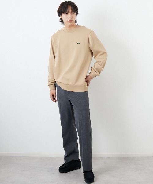 LACOSTE（ラコステ） トレーナー スウェット ワンポイントロゴ クルー