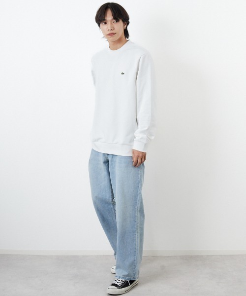 LACOSTE（ラコステ） トレーナー スウェット ワンポイントロゴ クルー