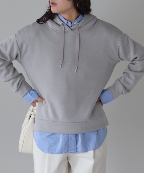 パーカー ダンボール脇スリットパーカー レディース | Fizz | 03
