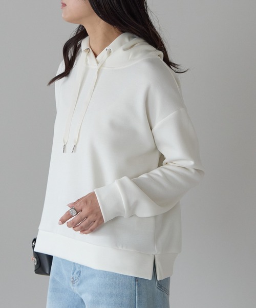 パーカー ダンボール脇スリットパーカー レディース | Fizz | 05