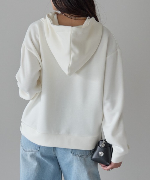 パーカー ダンボール脇スリットパーカー レディース | Fizz | 06