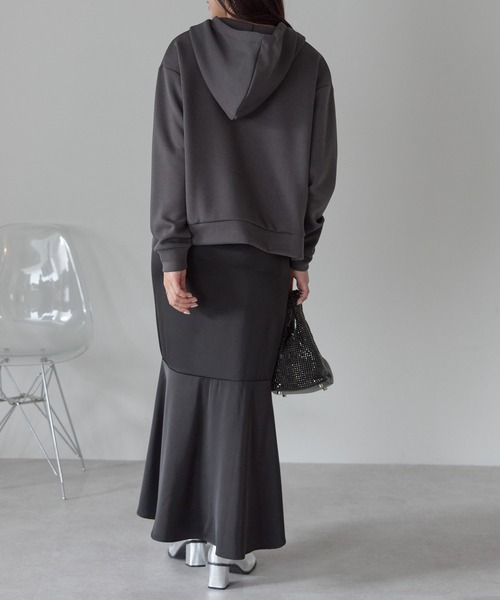 パーカー ダンボール脇スリットパーカー レディース | Fizz | 24