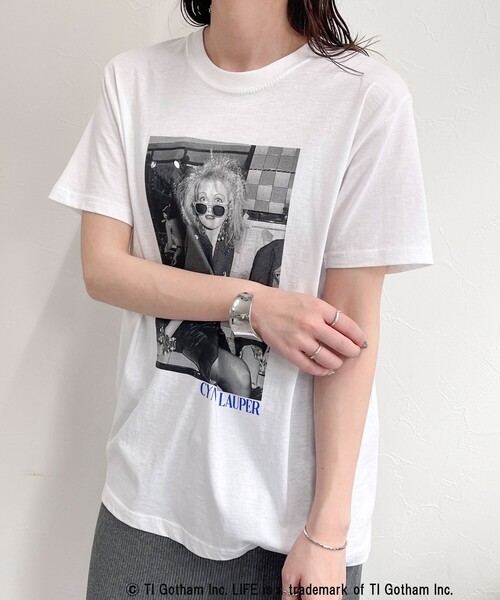 「GOOD ROCK SPEED」 半袖Tシャツ FREE ホワイト系その他3 レディース_画像7