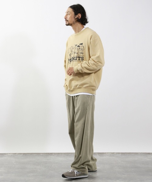 たるぎうゆ BAYFLOW パンツ コーデュロイワイドパンツ メンズ : ZOZOTOWN