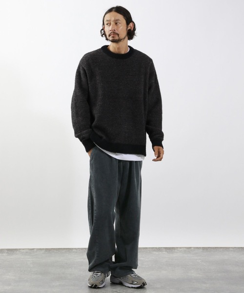 BAYFLOW パンツ コーデュロイワイドパンツ メンズ : ZOZOTOWN