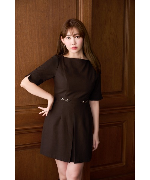 Her lip to ワンピース Bit Luxe Mini Dress : ZOZOTOWN Yahoo!店