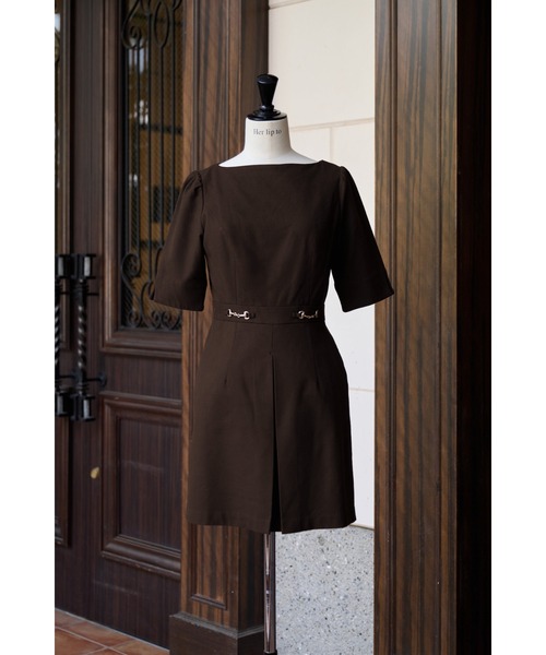Her lip to ワンピース Bit Luxe Mini Dress : ZOZOTOWN Yahoo!店
