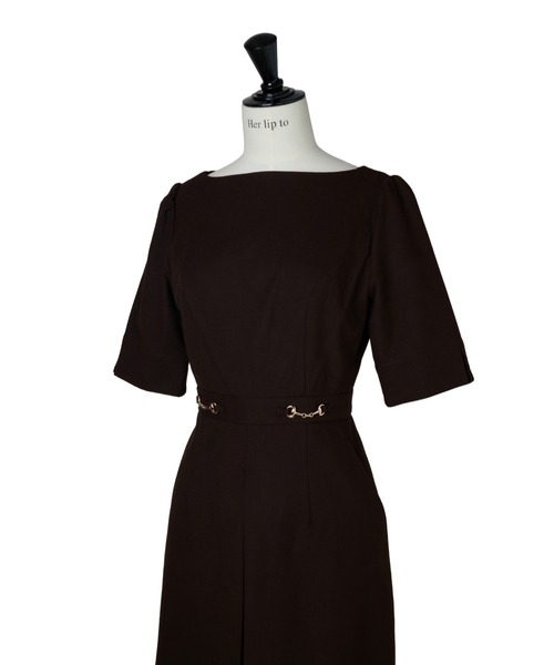 Her lip to ワンピース Bit Luxe Mini Dress : ZOZOTOWN Yahoo!店