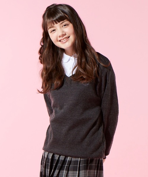 ニット セーター スクールセーター キッズ 子供服 女の子 | repipi armario | 02