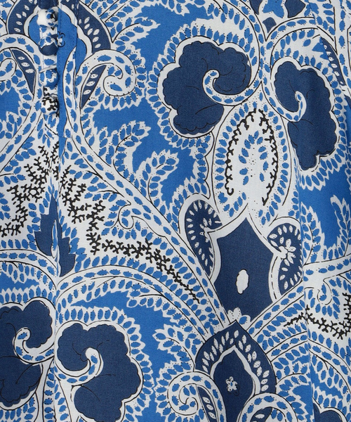 「SOULEIADO」 半袖ブラウス 36 ブルー系その他2 レディース_画像8