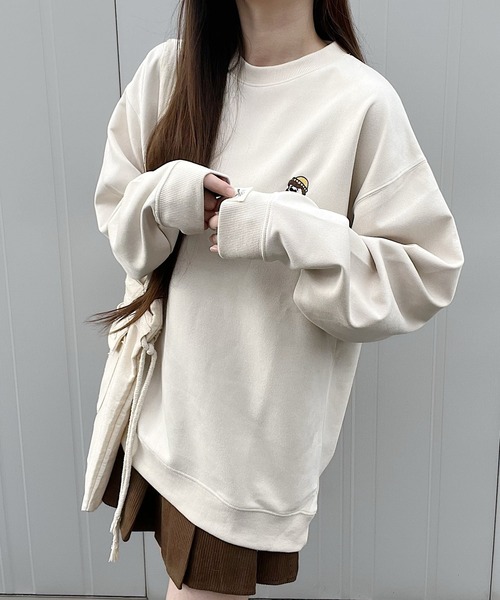 トレーナー スウェット オジー刺繍 ポンチスウェードスウェット レディース | ブランド登録なし | 12
