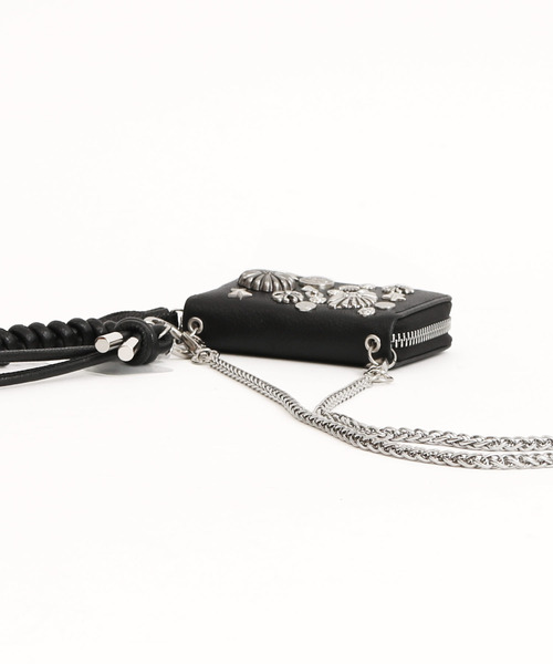 perche（ペルケ） 財布 perche / マルチスタッズジャバラチャーム