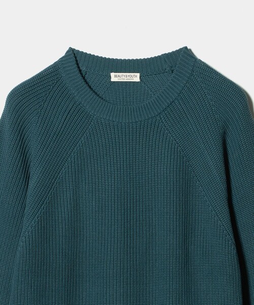 BEAUTY＆YOUTH UNITED ARROWS セーター ニット クリスプ アゼ スリーク