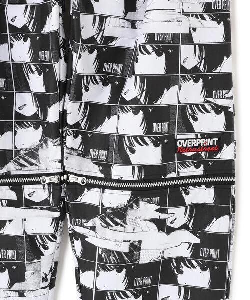 over print（オーバープリント） ワイドパンツ パンツ overprint