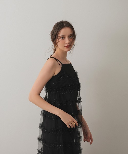 DONOBAN（ドノバン） ドレス 「ANDRESD」frill-line ”girly” dress