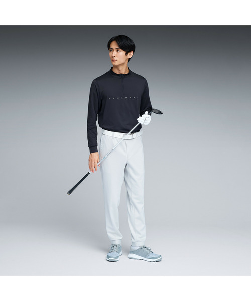PUMA（プーマ） tシャツ メンズ ゴルフ PB ハーフジップ 長袖
