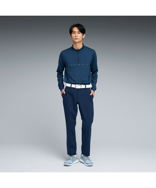 PUMA（プーマ） tシャツ メンズ ゴルフ PB ハーフジップ 長袖