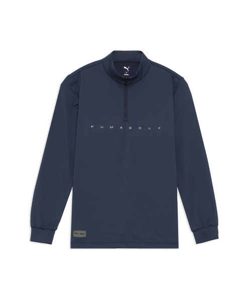 PUMA（プーマ） tシャツ メンズ ゴルフ PB ハーフジップ 長袖