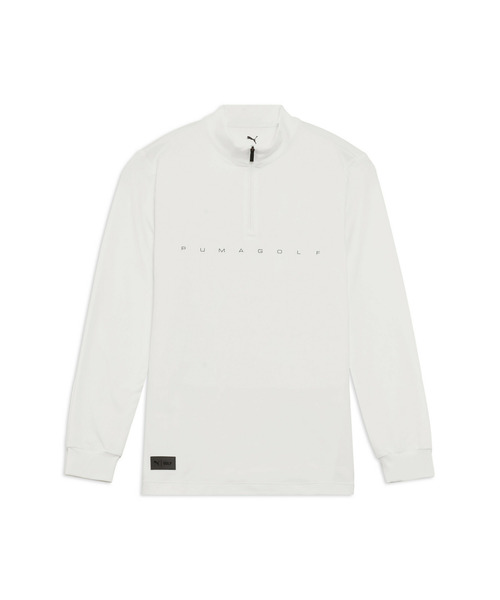 PUMA（プーマ） tシャツ メンズ ゴルフ PB ハーフジップ 長袖
