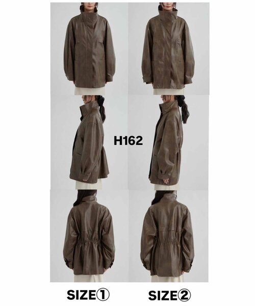 【新品タグ付き】mystic ブルゾンジャケット mystic（ミスティック） ブルゾン アウター 「2サイズ展開/ウエストが