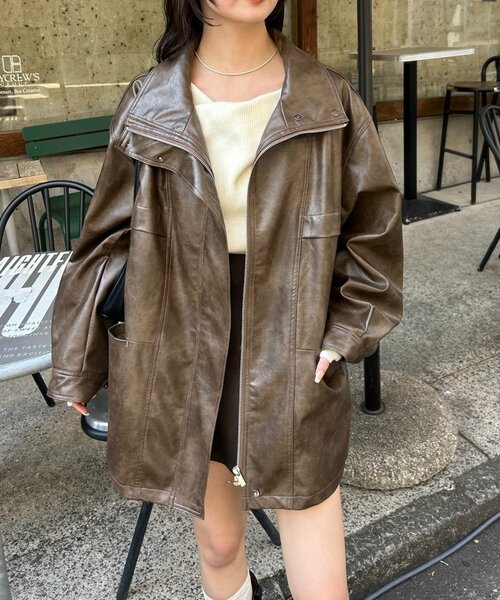 mystic（ミスティック） ブルゾン アウター 「2サイズ展開/ウエストが