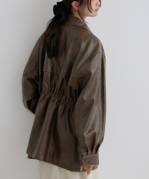 mystic（ミスティック） ブルゾン アウター 「2サイズ展開/ウエストが