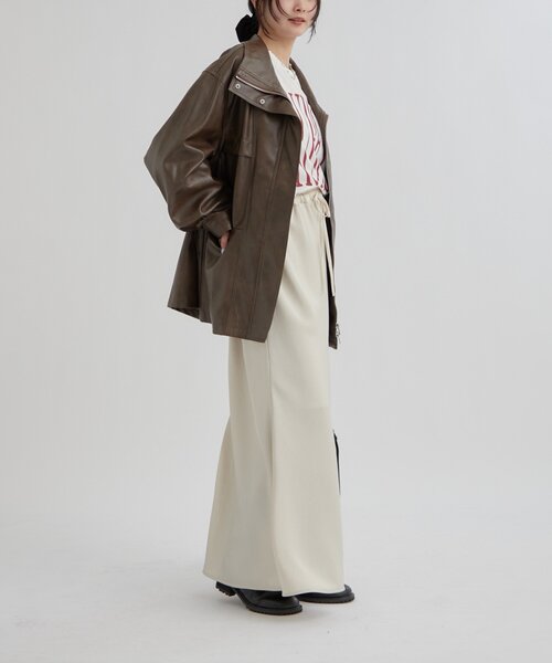 mystic（ミスティック） ブルゾン アウター 「2サイズ展開/ウエストが