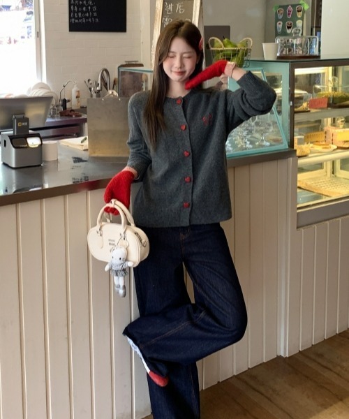 gossip!ロサンゼルス ニット セーター 「Y2Kガーリー」レトロニット