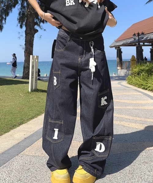 WESTSEA(ウエストシー) ワイドパンツ ジーンズ デニム デニムパンツ WESTSEA(ウエストシー) ワイドパンツ ジーンズ デニム デニムパンツ