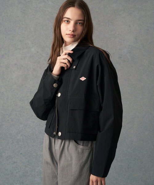 Danton（ダントン） ブルゾン 36 ブラック レディース : ZOZOTOWN