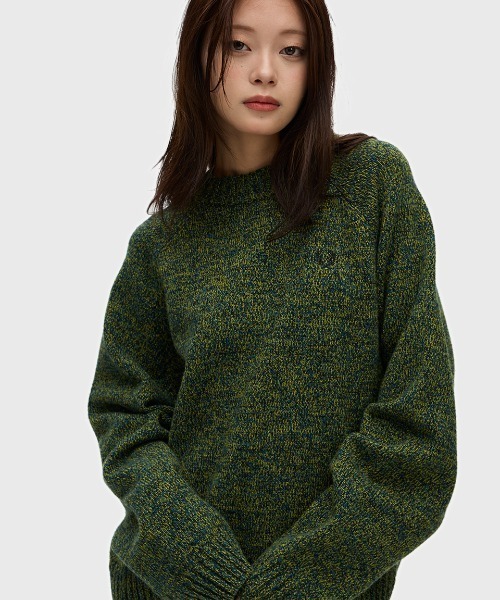 超希少FRED PERRY ウールセーター M グリーン 超希少FRED PERRY ウールセーター M グリーン