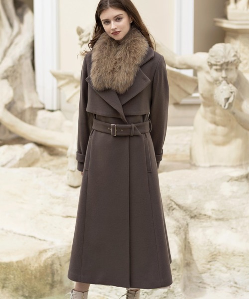 ノエラ　コート NOELA（ノエラ） コート M グレー レディース : ZOZOTOWN Yahoo!店