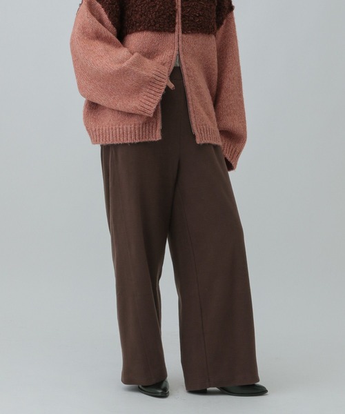 LEPSIM（レプシィム） パンツ 表起毛パンツ 582184 レディース