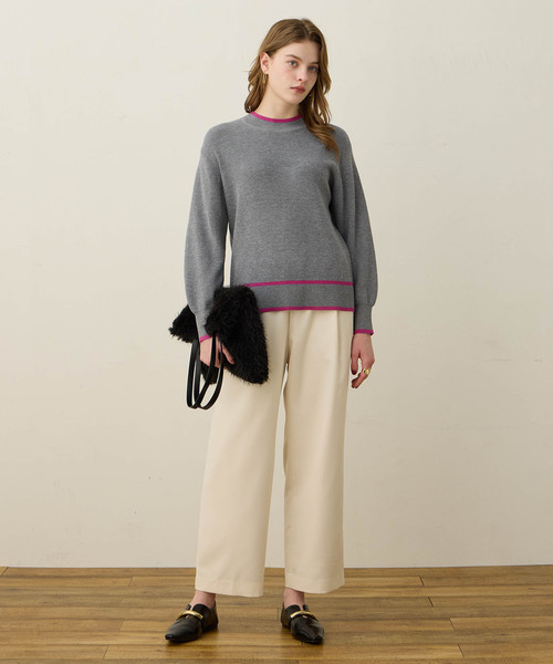 LE SOUK HOLIDAY（ルスークホリデー） ニット セーター 「冬スタイルに