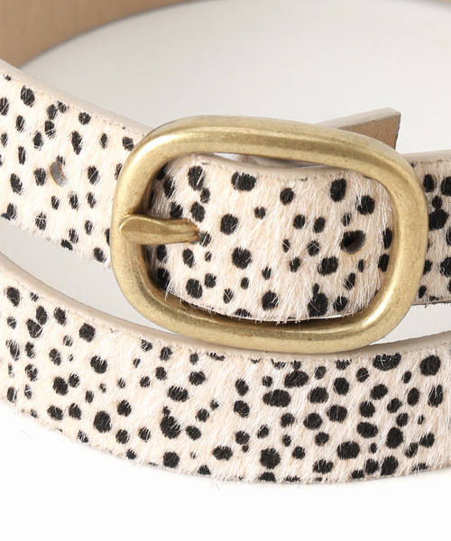 B.C STOCK（ベーセーストック） ベルト 「ZOZO限定」アニマルパターン