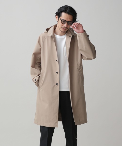 NANO universe（ナノ・ユニバース） コート L ブラウン メンズ