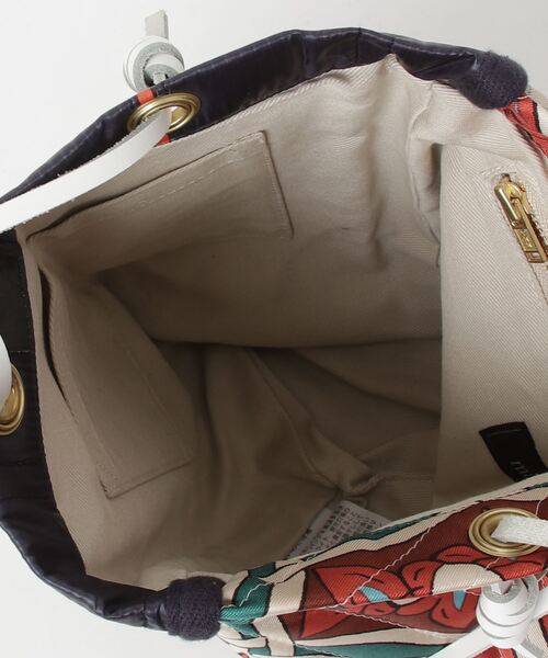 「manipuri」 トートバッグ - ネイビー レディース_画像4