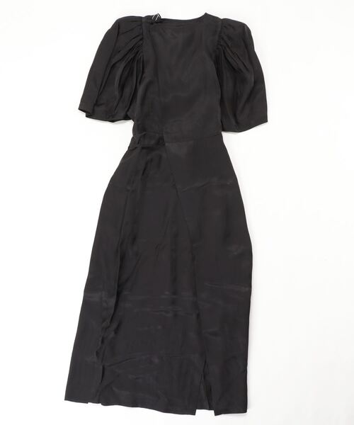 TOGA PULLA（トーガ プルラ） 長袖ワンピース 38 ブラック レディース