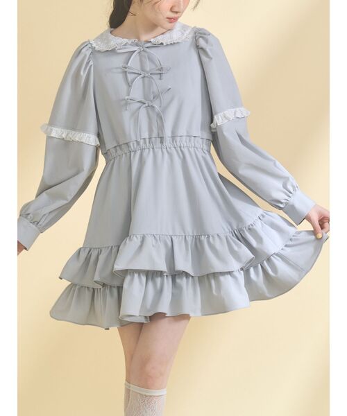 AND MARY ミニワンピース merry jenny（メリージェニー） ワンピース キャンディミニワンピース