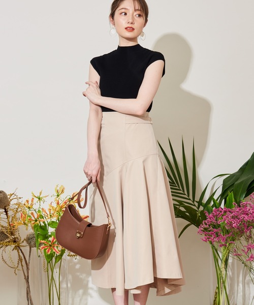 「NOELA」 スカート S ベージュ レディース_画像2