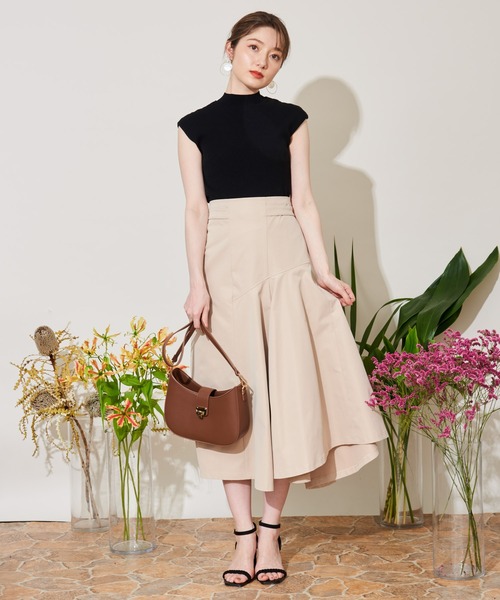 「NOELA」 スカート S ベージュ レディース_画像5