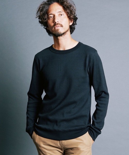 「Magine」 長袖Tシャツ 44 オリーブ メンズ_画像6