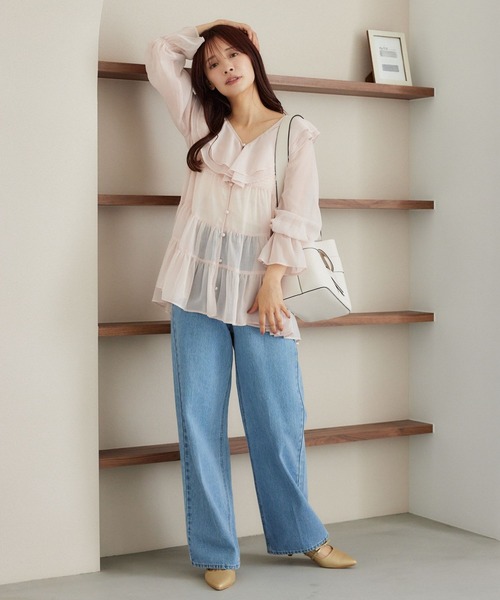 「mysty woman」 ショルダーバッグ FREE アイボリー レディース_画像4