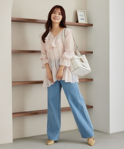 「mysty woman」 ショルダーバッグ FREE アイボリー レディース_画像5