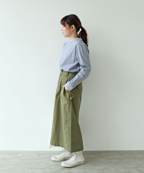 ※※Haru商品です※※ ボーダーカットソー パトリシア 楽天市場】【中条あやみさん着用】 ド定番を革命「 ボーダーカットソー