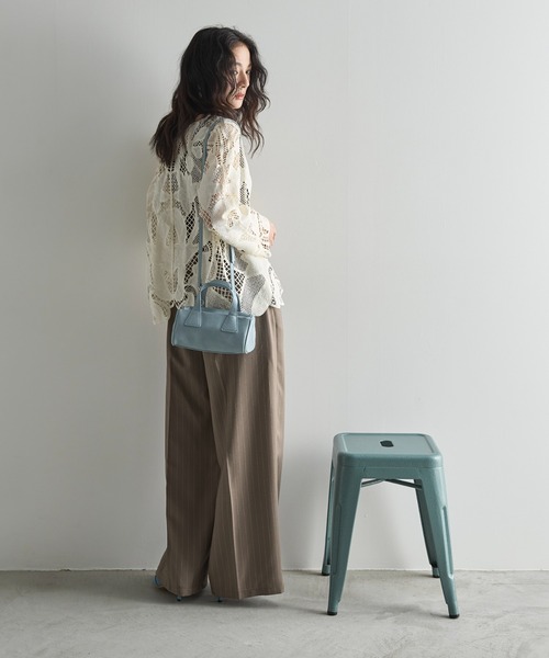 「THE YOn」 長袖ブラウス FREE アイボリー レディース_画像7